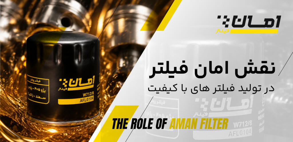 مجموعه انواع فیلتر خودرو و فیلتر صنعتی امان فیلتر